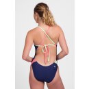 Jolyn Gavin Schwimm-Einteiler Navy Mint/Hot Pink