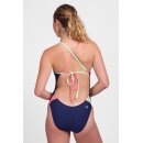 Jolyn Gavin Schwimm-Einteiler Navy Mint/Hot Pink