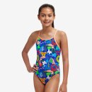 FUNKITA Girl`s Diamond Back One Piece Blues Baby