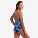 FUNKITA Girl`s Diamond Back One Piece Lotsa Leaves