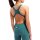 ARENA Powerskin Impulso Open Back JR Biscay Bay - Cherry