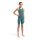 ARENA Powerskin Impulso Open Back JR Biscay Bay - Cherry