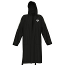 ARENA Team Stripe Robe Bademantel Black-White