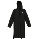 ARENA Team Stripe Robe Bademantel Black-White