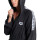 ARENA Team Stripe Robe Bademantel Black-White