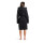 ARENA Team Stripe Robe Bademantel Black-White