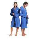 ARENA Team Stripe Robe Bademantel Royal-White