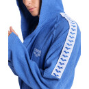 ARENA Team Stripe Robe Bademantel Royal-White