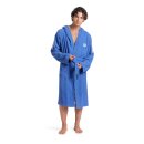 ARENA Team Stripe Robe Bademantel Royal-White