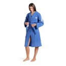 ARENA Team Stripe Robe Bademantel Royal-White