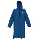 ARENA Team Stripe Robe Bademantel Royal-White