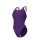 Tech Multi Solid Plum-BrightCoral Womens Arena Schwimmanzug