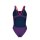Tech Multi Solid Plum-BrightCoral Womens Arena Schwimmanzug