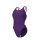 Tech Multi Solid Plum-BrightCoral Womens Arena Schwimmanzug