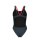 Tech Multi Solid Asphalt-BrightCoral Womens Arena Schwimmanzug