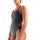 Tech Multi Solid Asphalt-BrightCoral Womens Arena Schwimmanzug