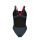 Tech Multi Solid Asphalt-BrightCoral Womens Arena Schwimmanzug