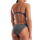Tech Multi Solid Asphalt-BrightCoral Womens Arena Schwimmanzug