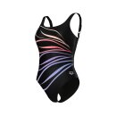 Arena SHAPE Schwimmanzug Susanna U-Back Black Multi