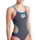 One Double Cross Back Asphalt Purple Turquoise Arena...