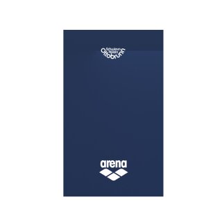 ARENA Towel Microfaser Handtuch Navy - White 710