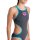 One Biglogo Asphalt Turquoise Arena Schwimmanzug