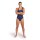 Pro Solid Navy White Arena Womens Team Schwimmanzug