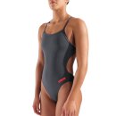 Challenge Solid Asphalt BrightCoral Arena Womens Schwimmanzug