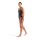 Challenge Solid Asphalt BrightCoral Arena Womens Schwimmanzug