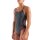 Challenge Solid Asphalt BrightCoral Arena Womens Schwimmanzug