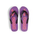ARENA Flip-Flop Badeschuh Plum - Bright Coral