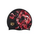 ARENA Badekappe Print Multi Black