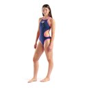 One Biglogo Navy FluoPink Arena Schwimmanzug