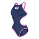 One Biglogo Navy FluoPink Arena Schwimmanzug 42