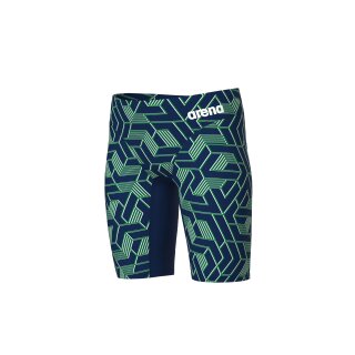 Boy`s ARENA Escape Swim Jammer Blue Green