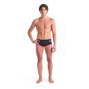 Arena MensOne Low Waist Short Biglogo Black FluoRed
