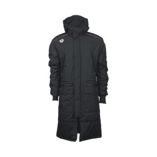 ARENA Team Parka / Wärmemantel Solid Asphalt XS