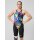 Fastskin Pure Valor 2.0 Openback Kneeskin Black Multi Wettkampfanzug