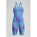 Fastskin HyperSpark Kneeskin Open Back Blue Yellow Wettkampfanzug 22