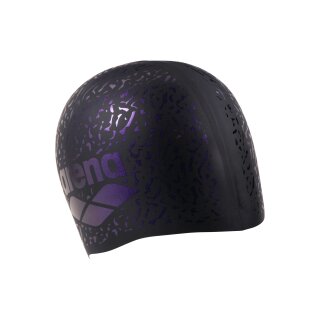 ARENA Badekappe Shine Cap Black Plum