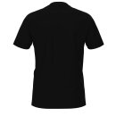 Unisex Team T-Shirt Panel schwarz S