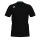 Unisex Team T-Shirt Panel schwarz S