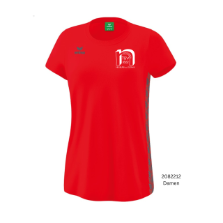 Erima Damen Team T-Shirt Neuburg rot