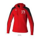 Erima Damen Evo Star Trainingsjacke Kapuze Neuburg rot