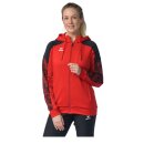 Erima Damen Evo Star Trainingsjacke Kapuze Neuburg rot