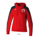 Erima Damen Evo Star Kapuzensweat Neuburg rot