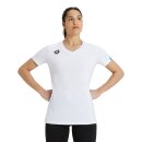 ARENA Damen Team T-Shirt Panel Weiss