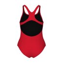 Arena Team Girls Badeanzug Solid Pro Neuburg Rot