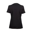 ARENA Damen Team T-Shirt Panel Schwarz