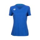 Womens Team T-Shirt Panel Weiss Royal XL